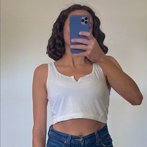 Lululemon cropped tank top